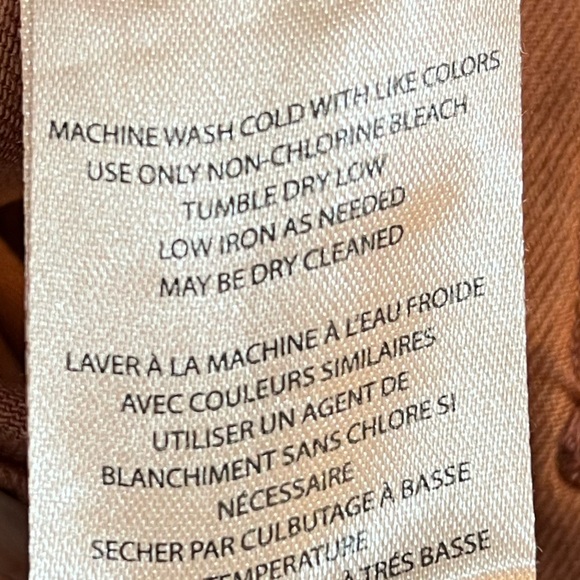 Anthropologie Pilcro The Icon Flare Jeans in Rust Women’s Size 27 Pants - Picture 9 of 12